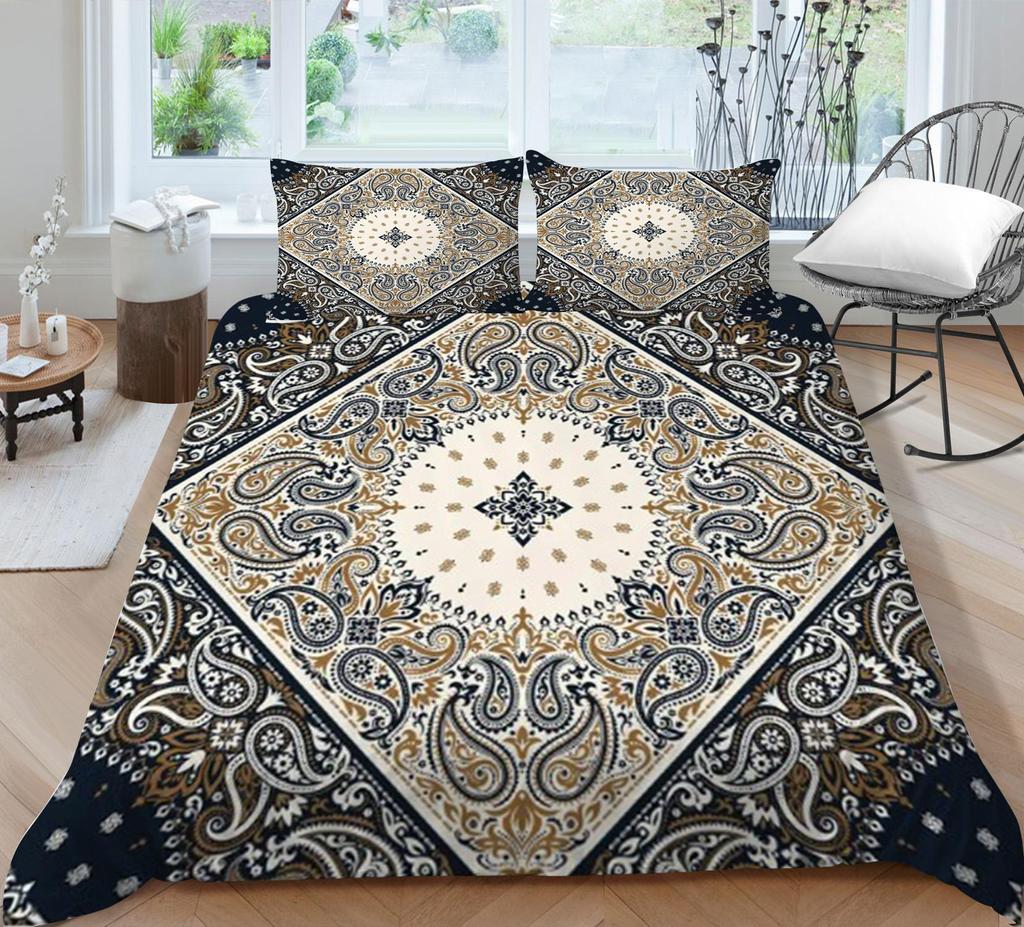 Boho Bedding Duvet Cover Set Bohemian Bedding Set Cover High Quality Comforter Cover Set Man Single Double Size Bed Set