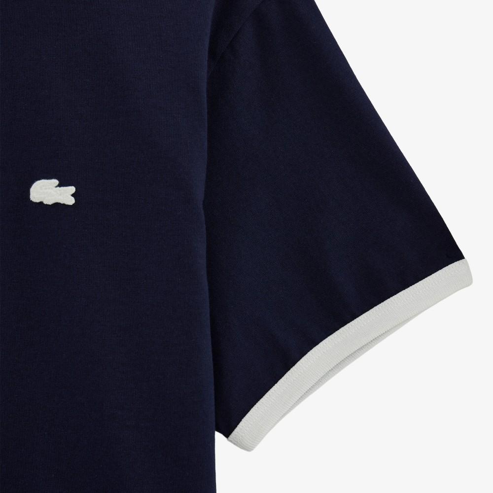 Lacoste Women's Soft Ringer T-Shirt TF703E-56G166