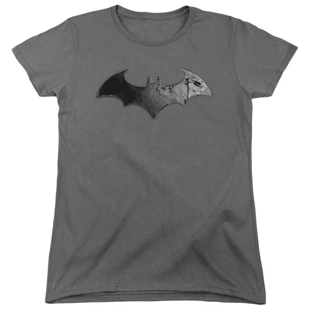 Batman Arkham City  Bat Logo  Women s T-Shirt XL