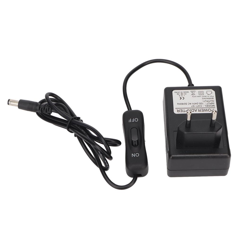 7.5V 2.5A Power Supply Plastic Metal Black Compact Portable Voltage Transformer Adapter for 10cm Foam Cutting Pen EU