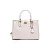 Brooke 27 Logo Leather Tote Bag Women Tote Bags White CE732-B4HA
