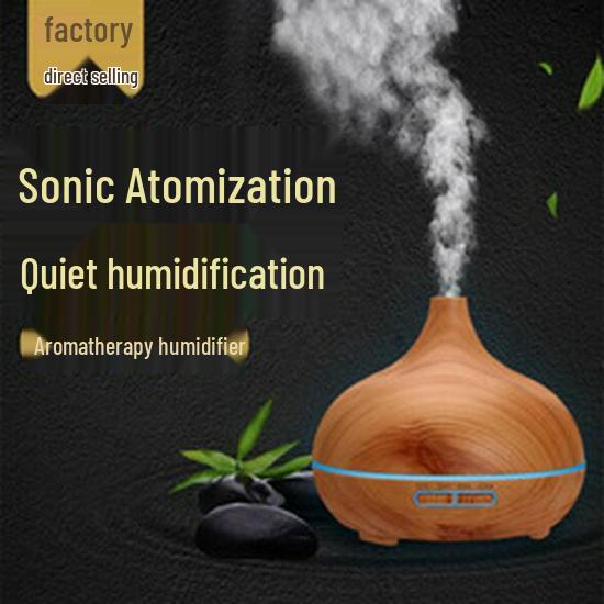 Silent Ultrasonic Aromatherapy Diffuser Night Light for Bedroom
