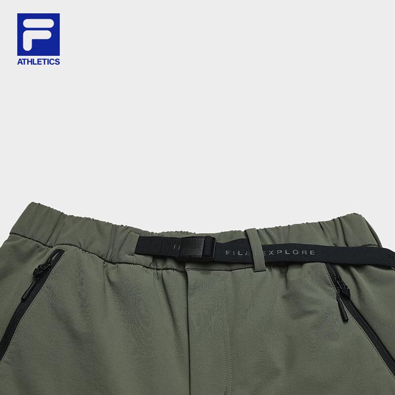 FILA Women's Woven Straight-Leg Pants