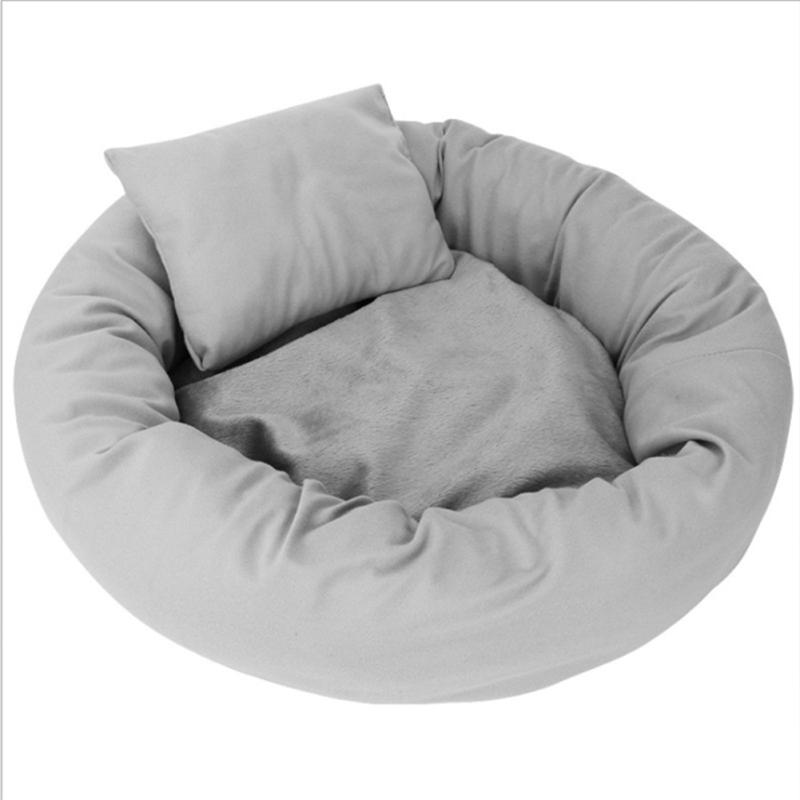 Buy Pet Nest Dog Cat Calming Warm Bed Pillow Soft Plush Sleeping Mat
