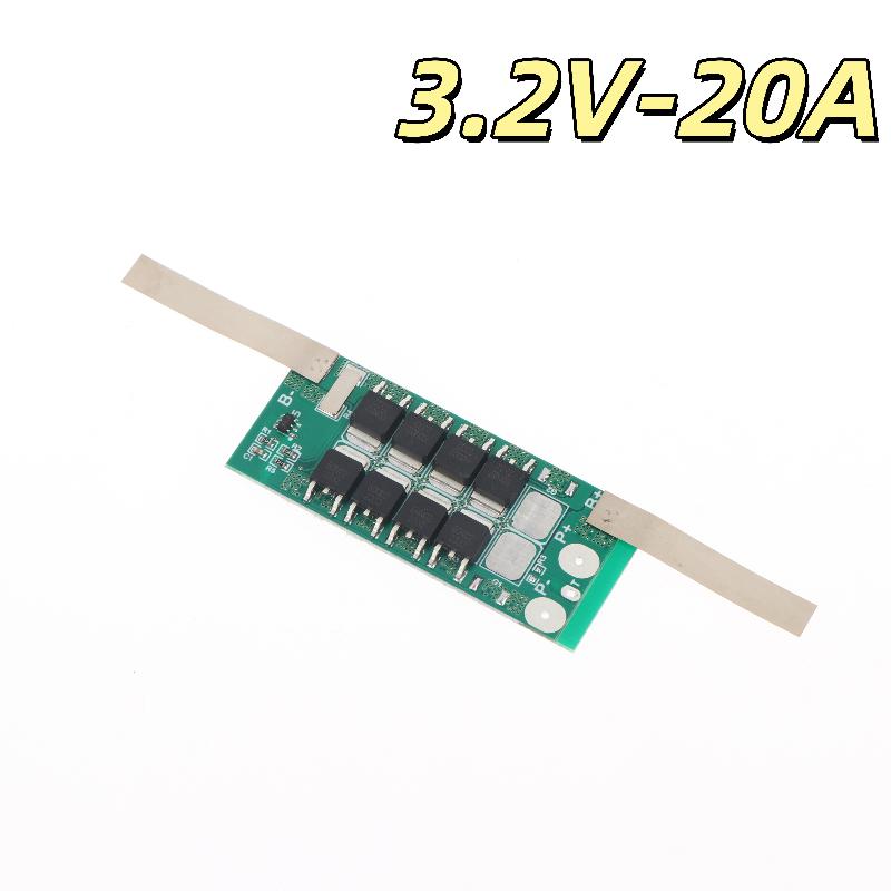 1Pcs Lithium Batteries PCM 1S 3.2V 3.7V Li-ion Lipo LFP4 5A-25A For Solar Street Lamp Charge And Discharge Protection Board