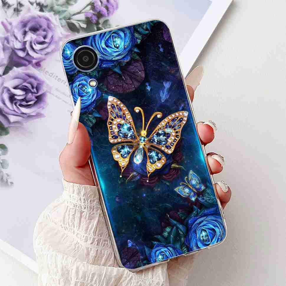 For Samsung A03Core Case Soft Silicone Cute Heart Painted Cover Case For Samsung Galaxy A03 Core SM-A032F TPU Fundas Capa