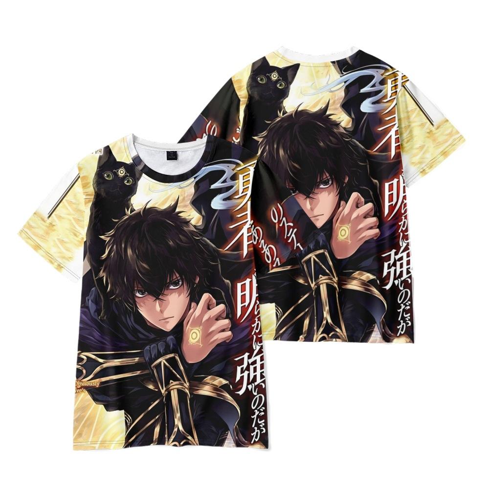 Mein Status als Assassine übertrifft offensichtlich den des Helden Gedrucktes T-Shirt Herren Damen Lässig Rundhals Kurzarm Kind Lustig Trendig Unisex T-Shirts Tops