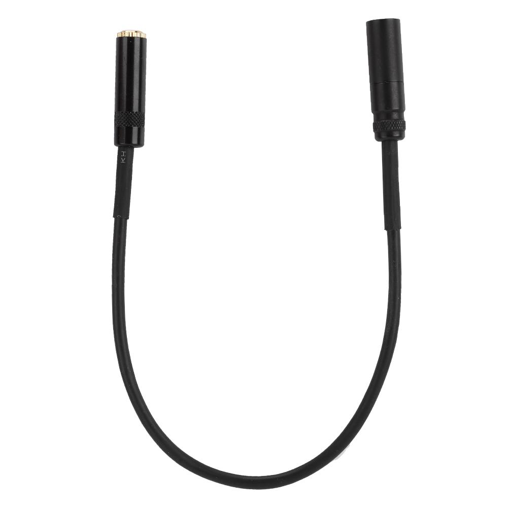 

Адаптер аудиокабеля 3,5 мм гнездо - Mini XLR штекер, двунаправленный, для фотооборудования(0.3м )