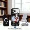 G-Genshin Impact W-Wriothesley Phone Case Magnetic For iPhone17 16 15 14 13 12 Pro Max For Magsafe Wireless Charging Cover