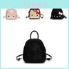 Kitty Cat Cartoon Pu Backpack For Kids And Teens With Storage And Adjustable Straps