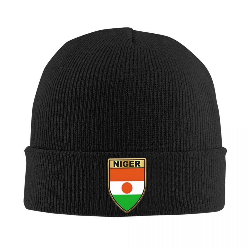 Niger Country Flag Beanie Hats Knit Hat Gym Warm Soft Adult Unisex Caps Autumn Design Street YK Bonnet Hats Birthday Gift