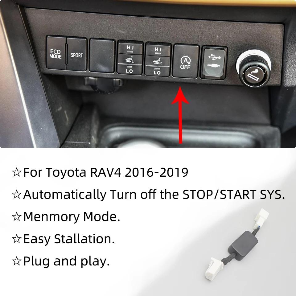 For Toyota RAV4 2016 2017 2018 2019 Automatically Stop Start Auto Off Device Disable Cable Smart Adaptor Plug Closer Canceller