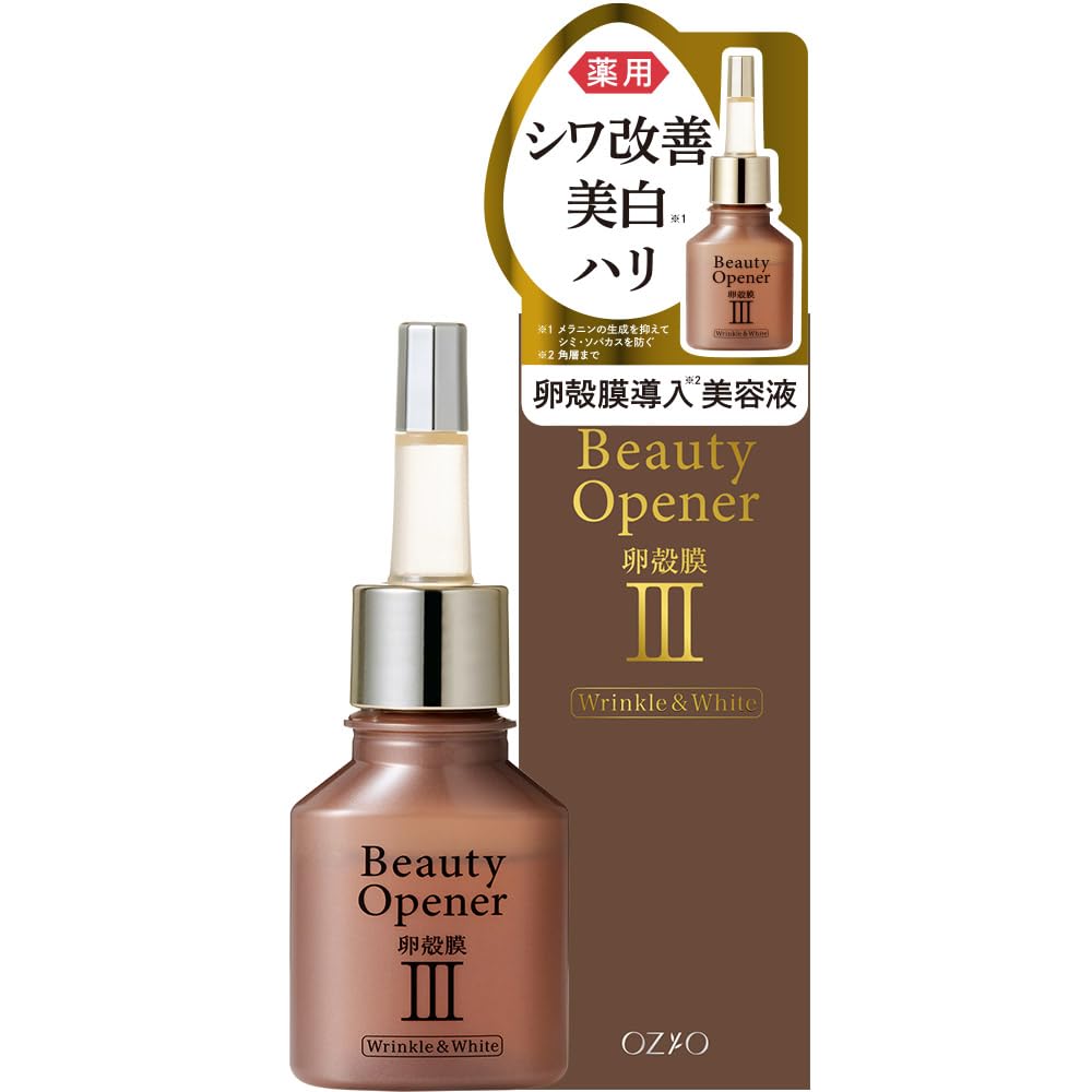 

Ozio Beauty Opener Serum Wrinkle White 18 мл Сыворотка Мембрана яичной скорлупы и [Квазилекарственное средство]