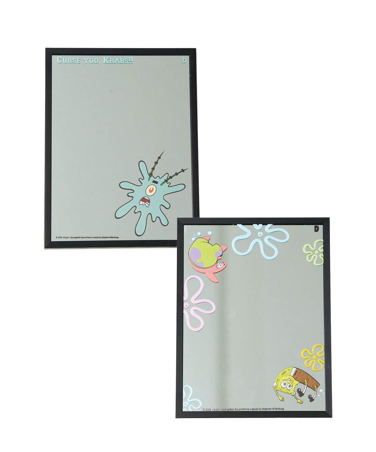 SpongeBob Printed Mirror (A5) Bikini City