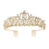 Bridal Crown Hair Accessories Wedding Crown Tiara Fairy Princess Hair Crown Simple Rhinestone Headband