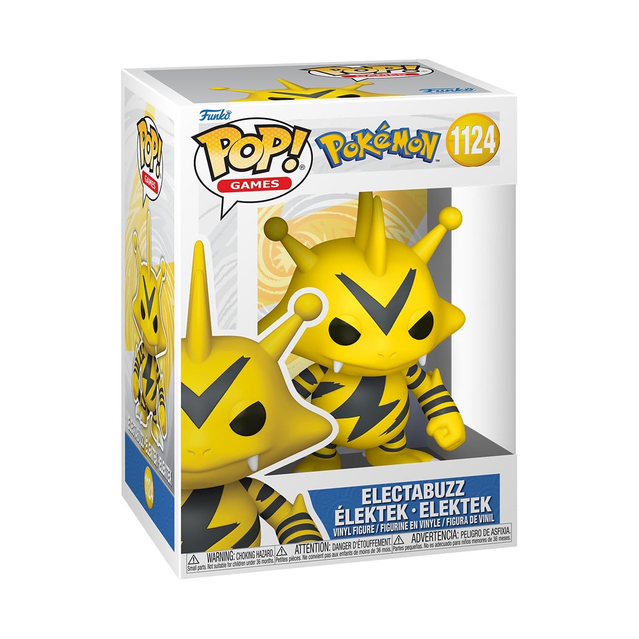 

Funko Electabuzz Collectible Vinyl Figure Gift Idea Official Product Kids Adult Toy Video Game Fan Model Figure for Collector and Display Pop! Game