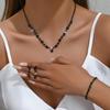 Elegant Bridal Necklace and Earring Set: Fashionable and Versatile Jewelry
