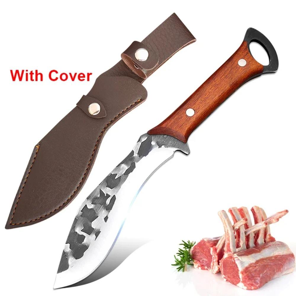 Kitchen Knives Cleaver Meat Chop Vegetable Slicing Fruit Fish Filleting Knife Hand Forge Blade  Boning Knife Chef Cleaver