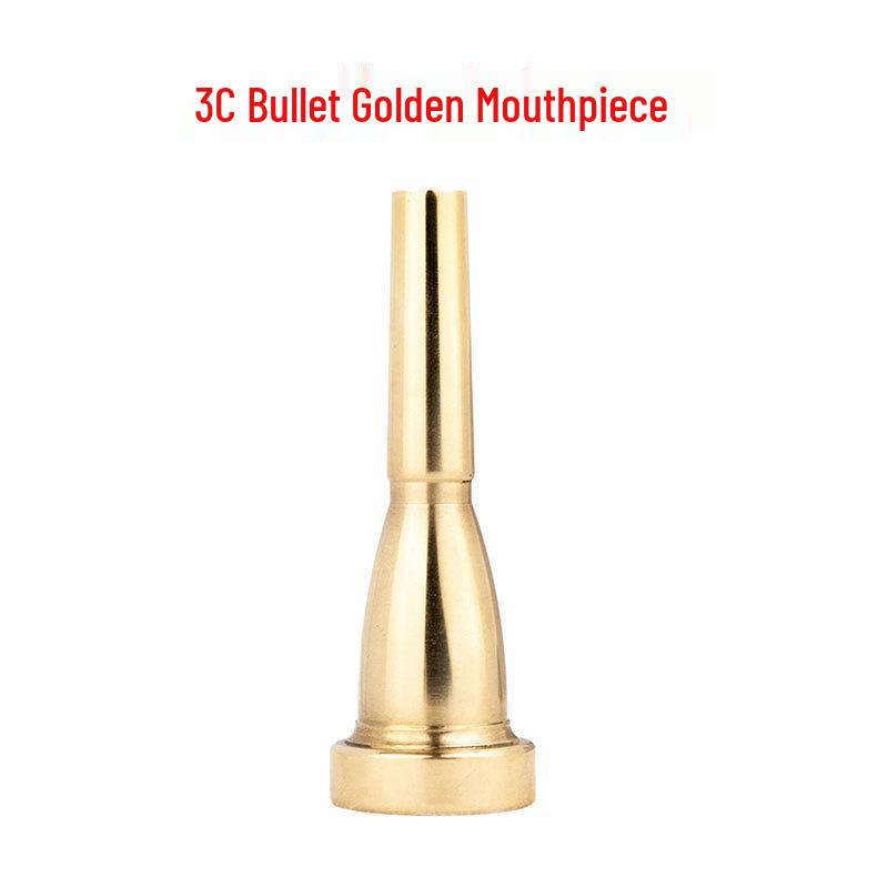 Gold & Silver Trumpet Mouthpieces: 3C, 5C, 7C – Brass Wind Instrument Accessories