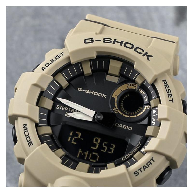 Casio G-SHOCK Series Fashionable Sports Versatile Colors Waterproof and Shockproof Quartz Movement Resin Strap Japanese and Korean GBA-800UC-5AER
