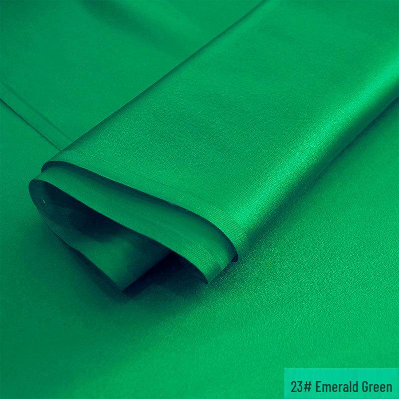 Huahong 16mm Maulbeerseide Crêpe Satin Stoff, Mehrfarbig, 114cm Breite