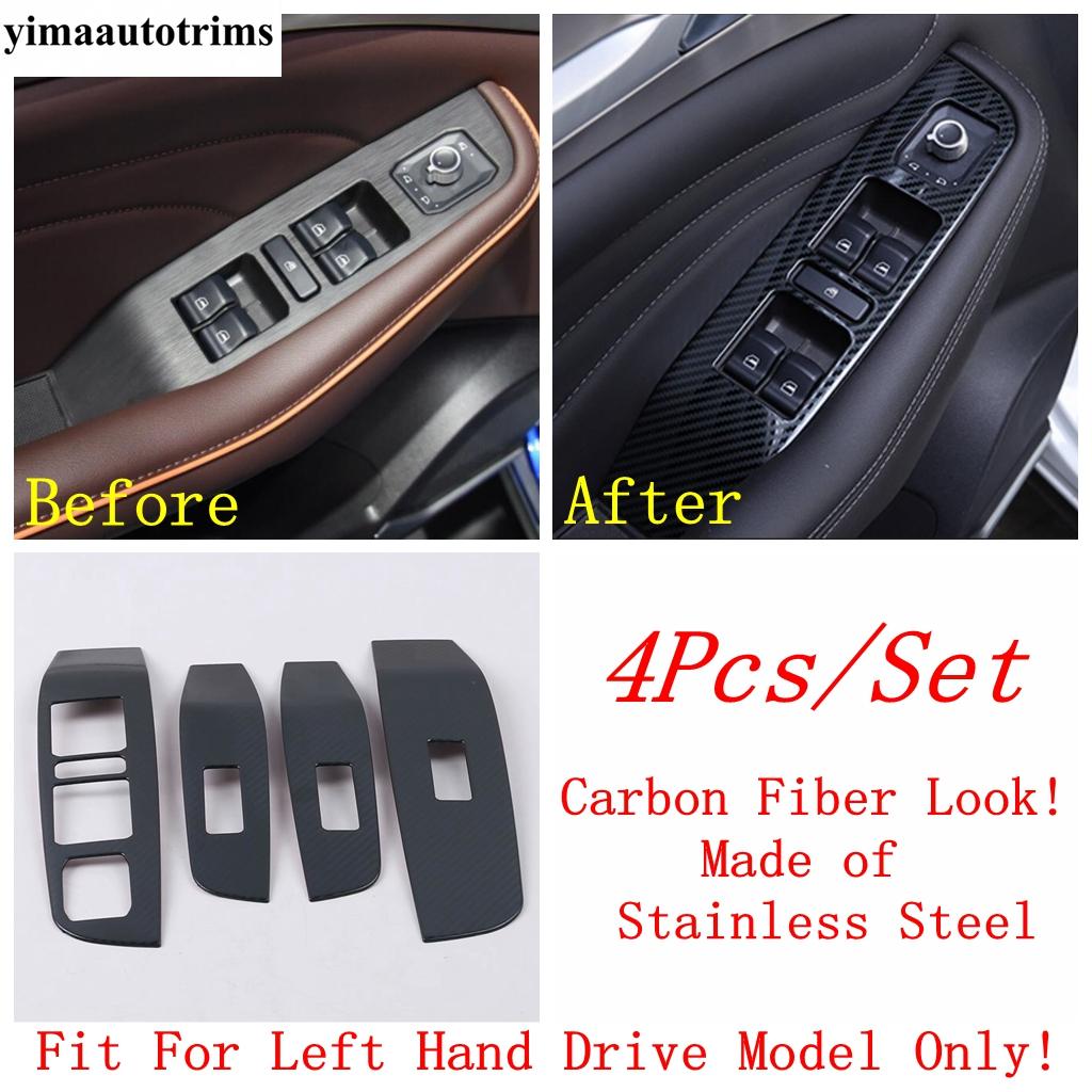 Head Light / Glove Box Sequin / Dashboard Air AC Outlet Vent Cover Trim Stainless Steel Accessories For Haval F7 F7X 2018 -