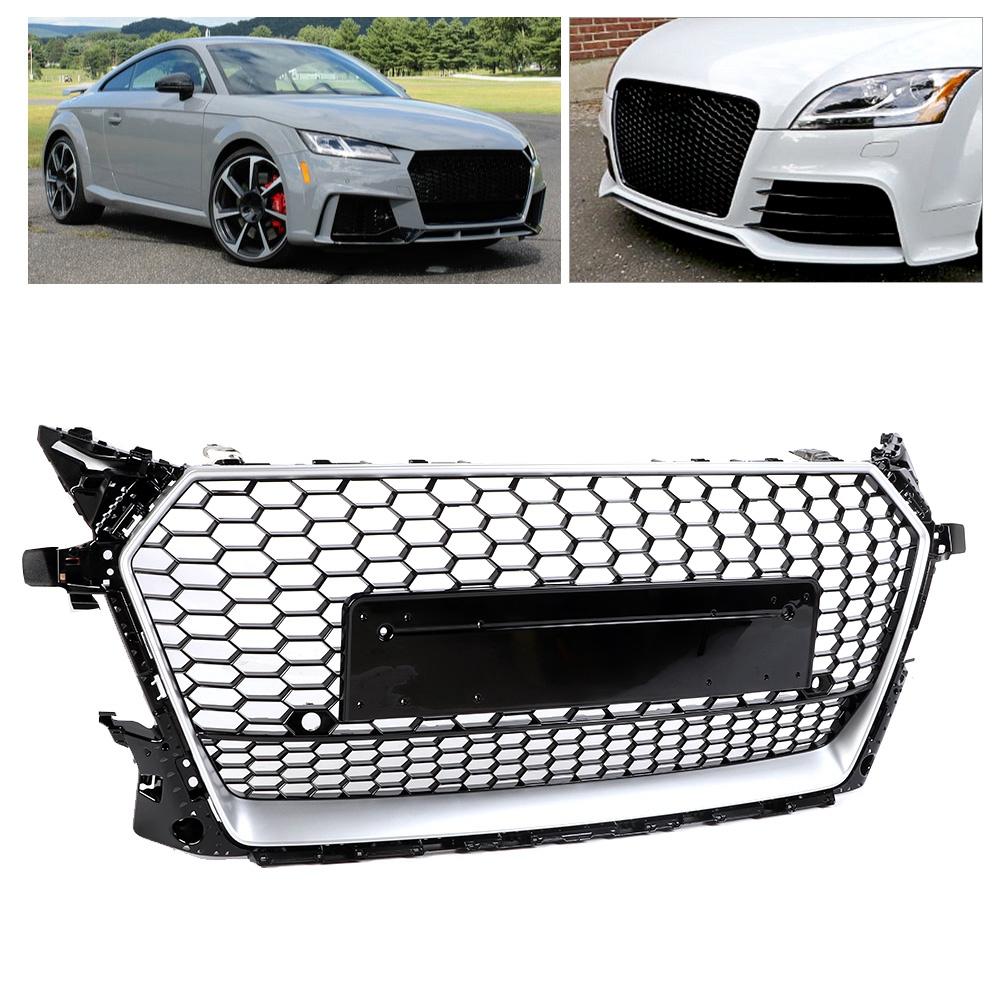 For TTRS Style Front Mesh Grill Grille Modified Accessory Fit for TTTTS 8S 1518