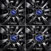 ENTQ1 4pcs 56mm 60mm 65mm 68mm Car wheel emblem Wheel Center Hub Cap auto Rim refit badge covers sticker styling accessories For kia 54A