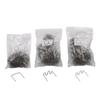 Nylon PVC ABS Reparatur Auto Stoßstangen Reparatur 0,6 mm Wellenklammern 1500 Stück Kunststoffschweißer Klammern Kit Wie abgebildet Automobilreparatur