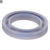 Rund silikon armring gjutform för harts armband smycken DIY Craft Tool
