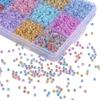 450G Charm Czech Glass Protein Silver Plating Seed Beads DIY Bracelet Necklace For Jewelry Making Accessories
