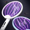 Portable Fly Swatter Trap 2 in 1 Fly Bug Zapper Pest Control Mosquito Killer Lamp  Household