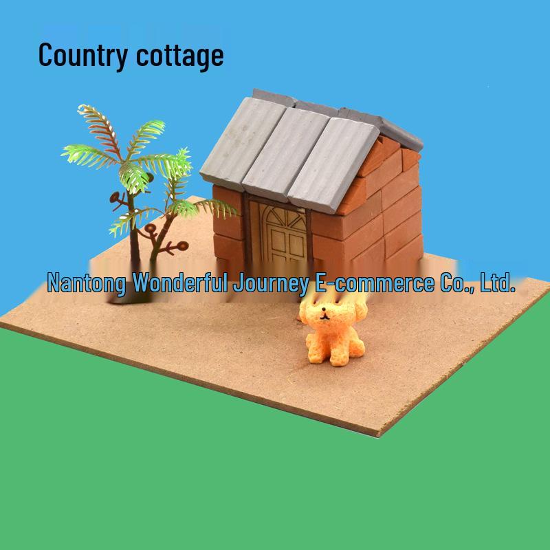 Little Bricklayer DIY Cement House Building Blocks - Educational Toy for Children