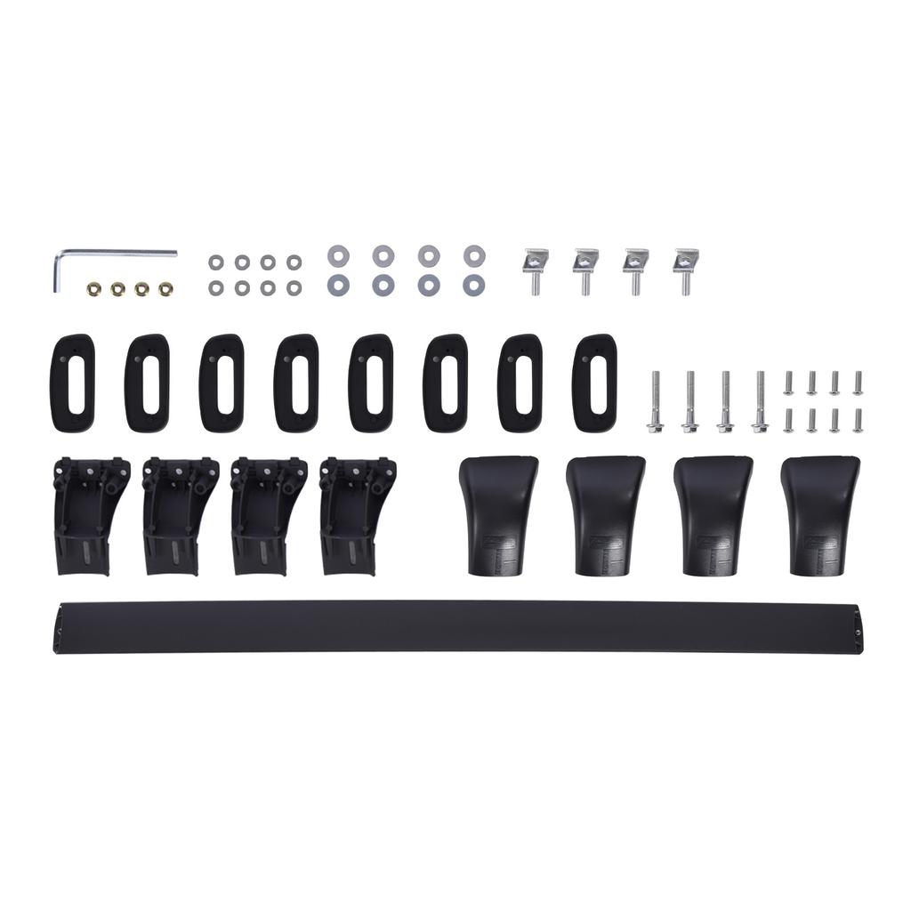 Crossing Rail Roof Rack Car Railing Luggage Crossing Bars Heavy-Duty Aluminum Car Top Luggage Holder Car Crossing Rails Carrier