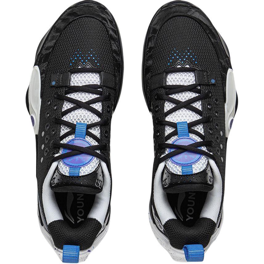 Li Ning Wade All City 13 Comfortable Soft Non-Slip Wear-Resistant Support Low-Top Basketball Shoes Kids basketball shoes Black YKBV010-1