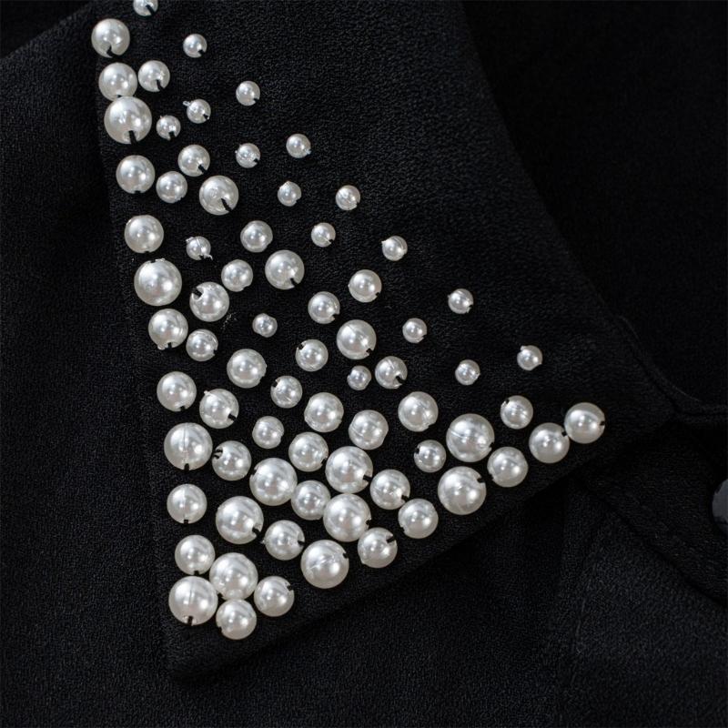 Detachable Lapel Collar False Elaborate Girls Collar Accessory Jeweled Collar Graceful Art Decorative False Shawl