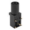 2pcs PCB Panel Socket 4mm Welded Type Good Electrical Conductivity   Banana Socket for Multimeters Voltage Testing