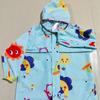 Japanese Style Cartoon Raincoats for Kindergarten Boys and Girls - Long, Rainproof, New Design