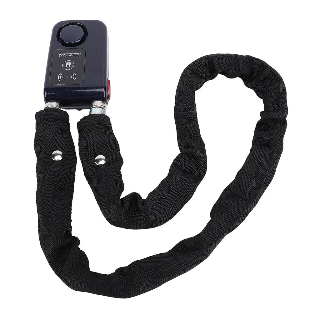 Lucchetto a Catena per Veicoli BT Impermeabile Controllo APP Avviso di Vibrazione Lucchetto Antifurto Intelligente per Biciclette Elettriche Motociclette