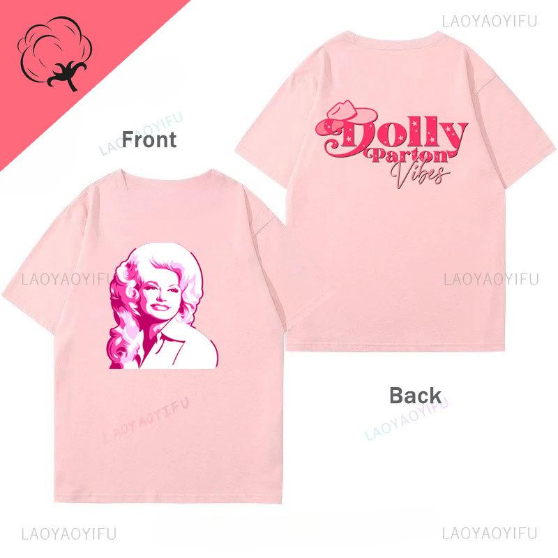 Dolly Parton Tshirt What Would Dolly Do Country Music Legend Vintage Unisexs Clothes Cotton Double Sided Printed Tee Y2k Tops