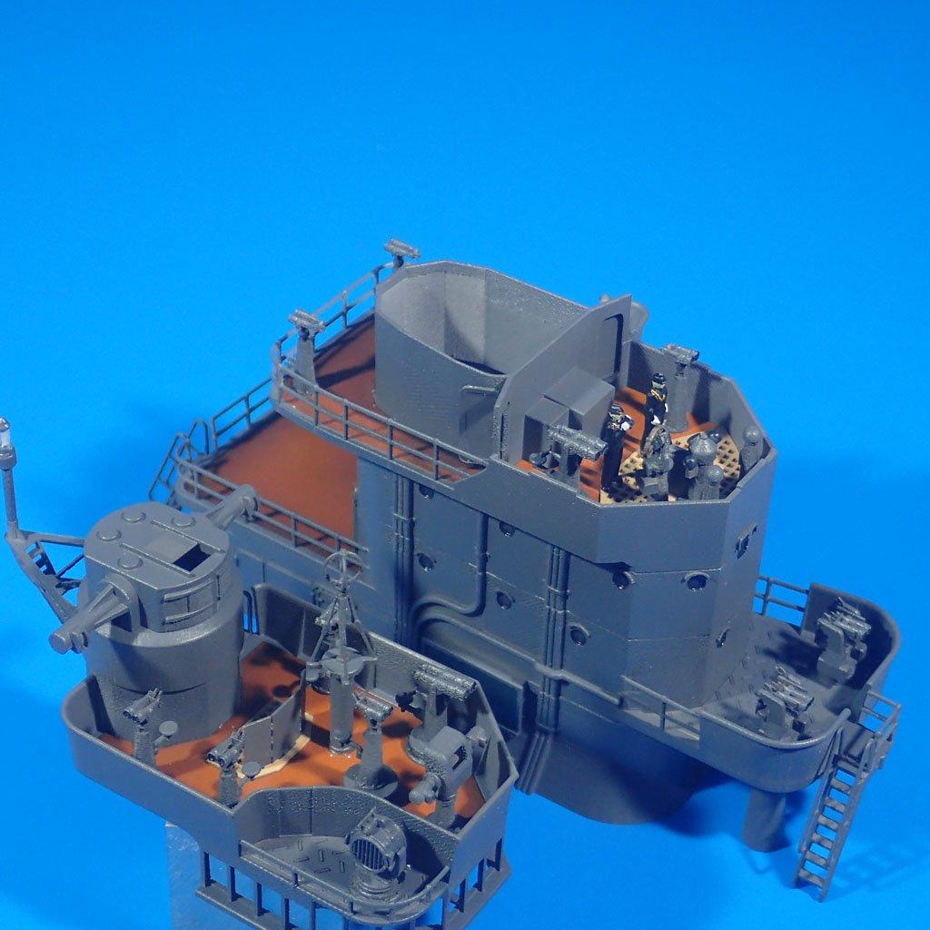 Most lotniskowca IJN Akagi 1/144