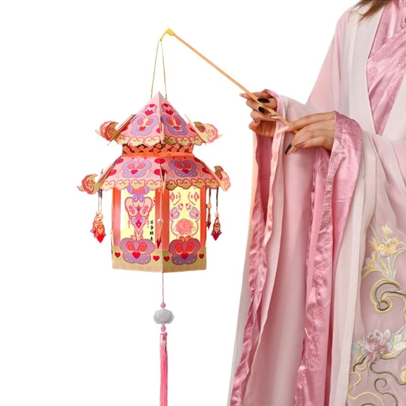 Элегантный набор ручных украшений для осеннего фестиваля в традиционном китайском стиле, подвески с дизайном в виде пуговиц