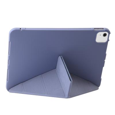 Für iPad Air 13 (2025)/(2024) Hülle Origami Ständer PU-Leder+Silikon Tablet-Hülle mit Auto Sleep/Wake