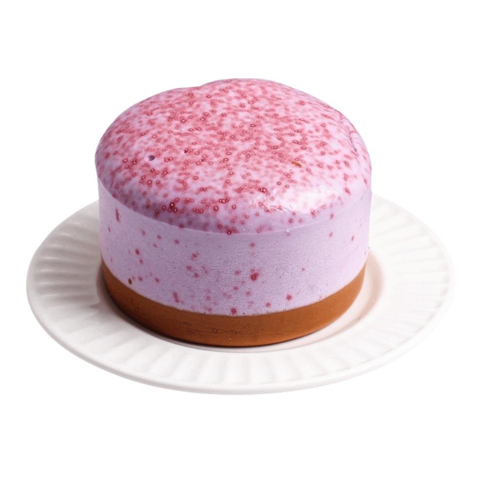 Soft Simulated Cheese Bun Stress Relief Squeeze Toy Funny Bread Squishy Toy for Adults Kids Gift