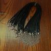 Diy Wax Rope Jewelry Leather Rope Necklace, Accessories With Chain 1.5 1.8 2.0 2.5 Length 60Cm