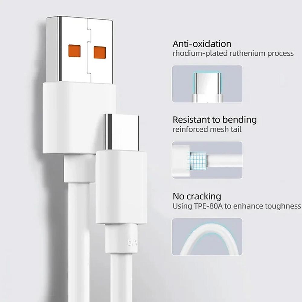 10 metrů USB A na Type C prodlužovací nabíjecí kabel Rychlonabíjecí kabely pro Samsung Laptop Fotoaparát Extra dlouhý datový kabel