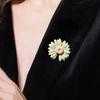 Broche Pin Crisântemo Lacuna Japão Estilo Unissex Desenho Animado Floral Casal Broche Roupas Decoração