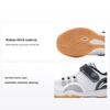 Li Ning You Ren Velcro Table Tennis Competition Training Shoes Kids Shoes Black White APTS006-2