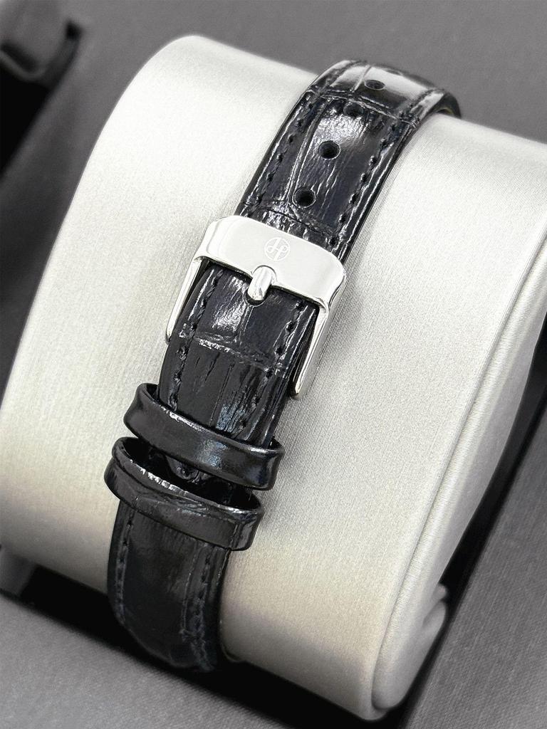 Pablo Raez Women's Quartz Rhinestone Watch with Leather Strap - Trendy & Versatile Gift