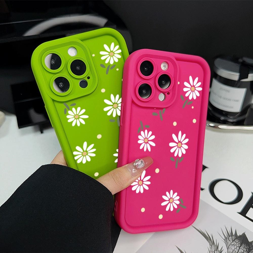 Amazon Popular Small Daisy Mobile Phone Case 16 Apple 15pm Anti-drop iPhone14 Protective Case 13 Soft Case 12pm